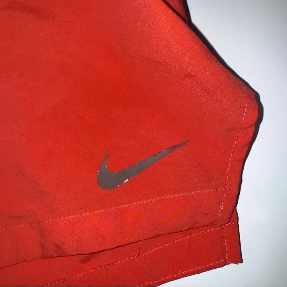 Black Adidas & rust colored Nike running athletic shorts bundle-good condition